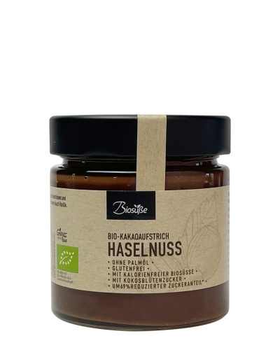 Biosüsse Bio Mogyorós nugátkrém